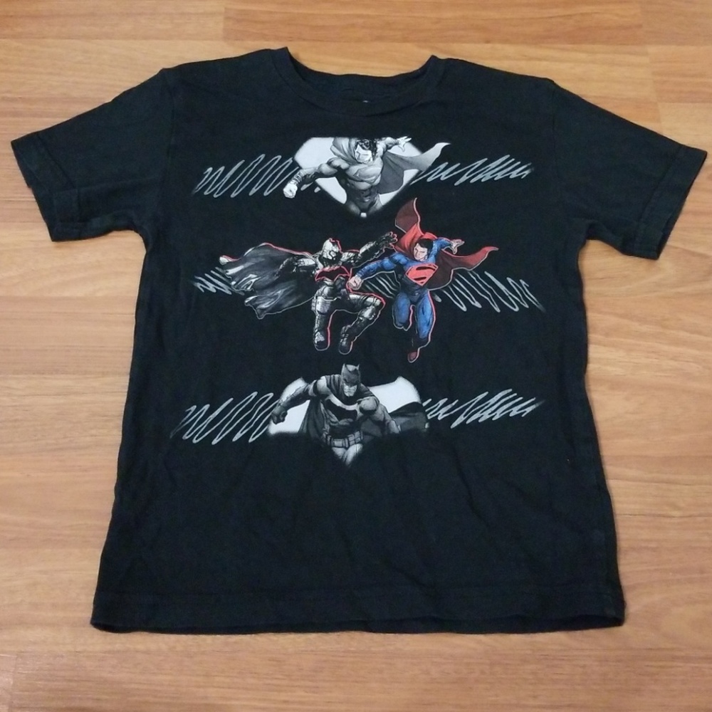Bundle of Boys super hero shirts. DC COMICS